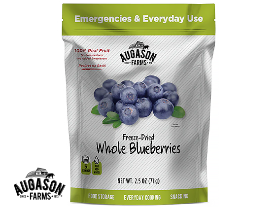 AF: Freeze-Dried Whole Blueberries Pouch